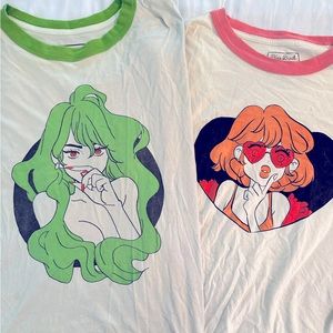 Big Bud Press - Snotgirl and Cutegirl T-shirt Bundle - Size M